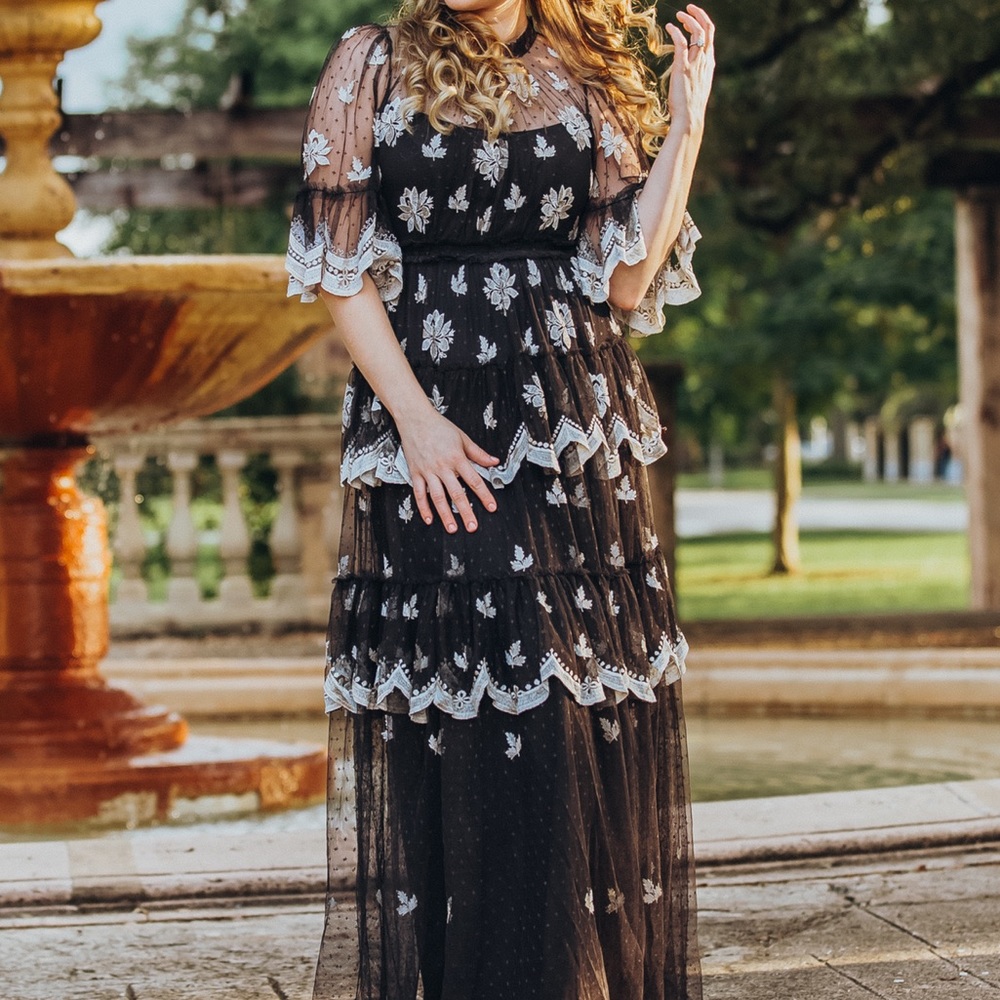 Needle and Thread Maxi Dress